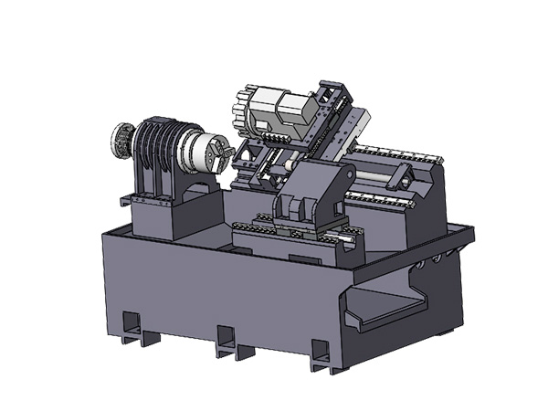 2機(jī)鑄件—CNC數(shù)控車(chē)床D-Z52L